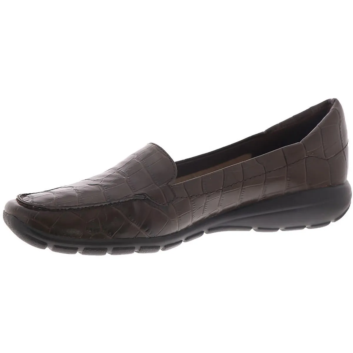 Abide 8 Womens Leather Casual Loafers