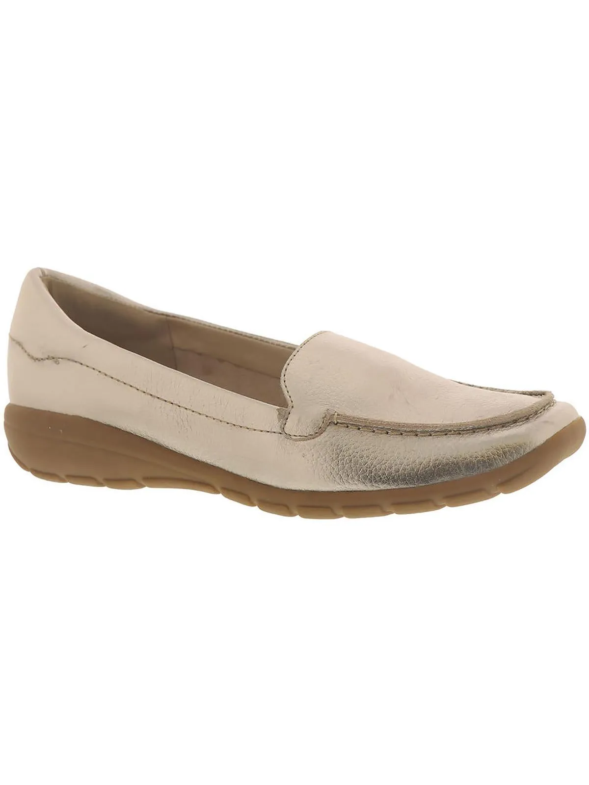 Abide 8 Womens Leather Casual Loafers