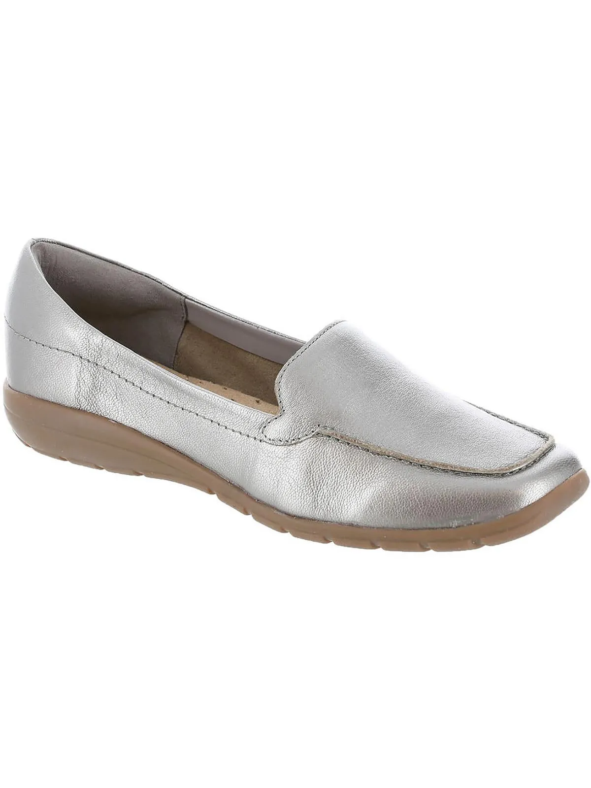 Abide 8 Womens Leather Casual Loafers