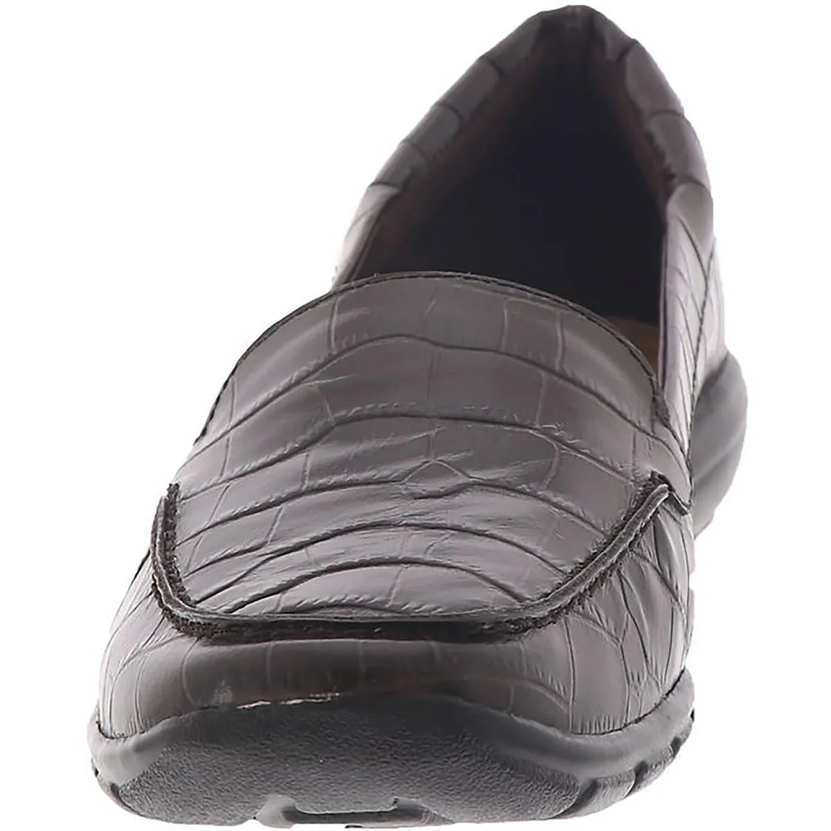 Abide 8 Womens Leather Casual Loafers