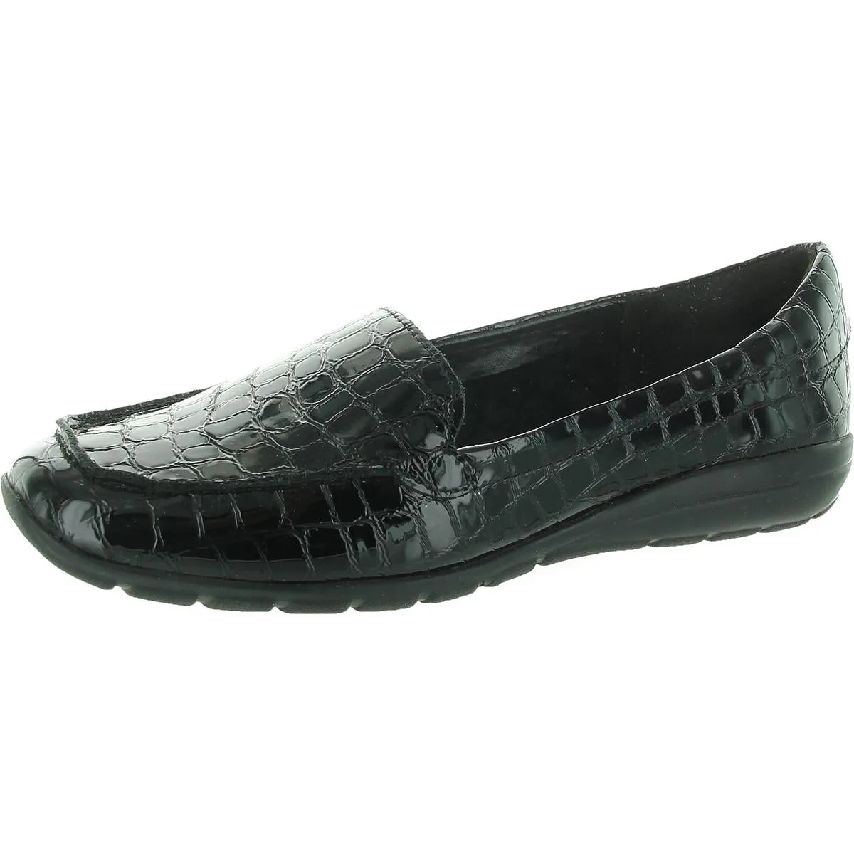 Abide 8 Womens Leather Casual Loafers