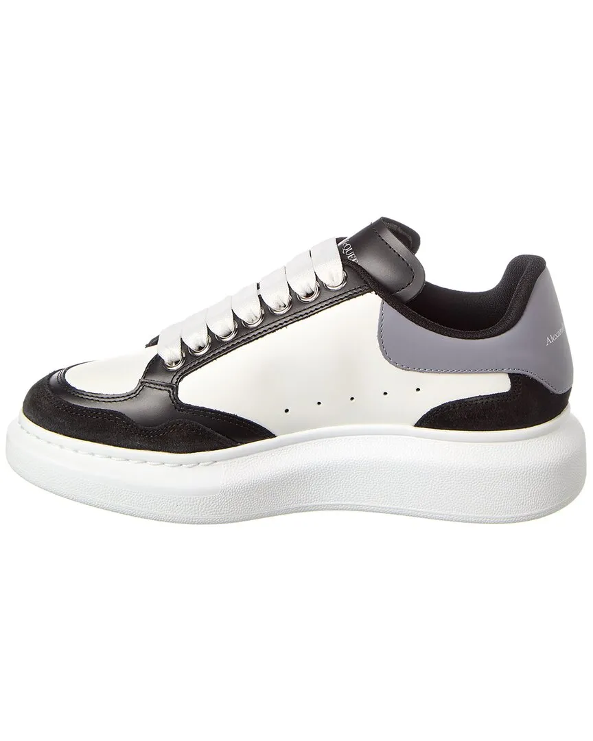 Alexander McQueen Logo Leather Sneaker