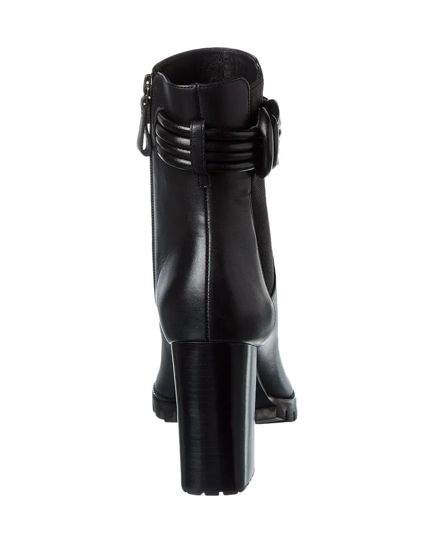 Alexandre Birman Vicky Waterproof Leather Combat Boot