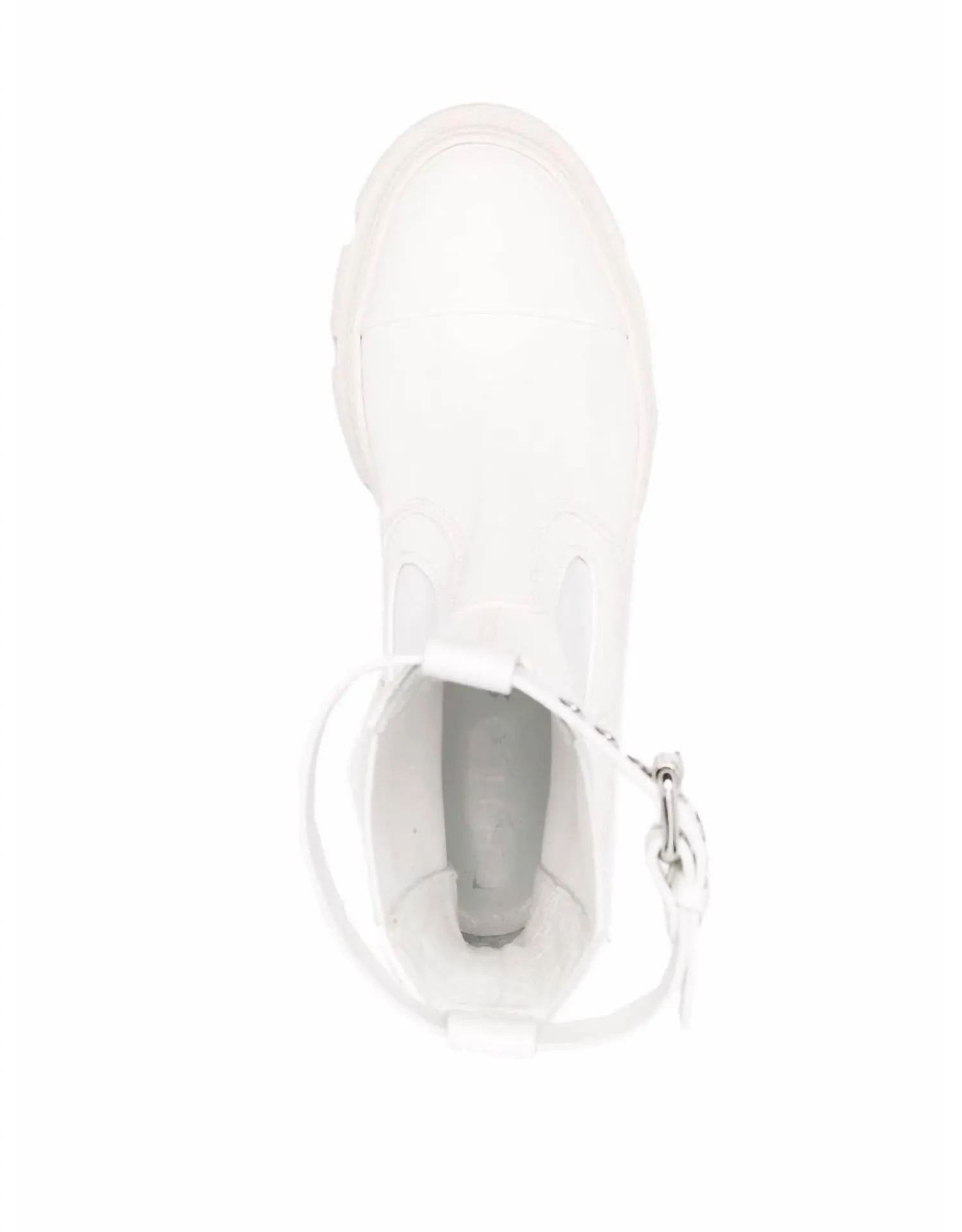 Ankle Boots With Strap In White