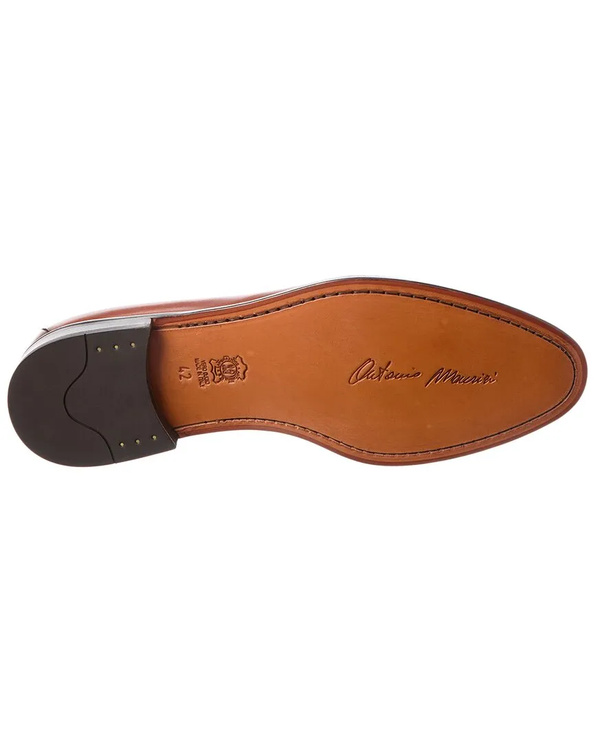 Antonio Maurizi Tassel Leather Loafer