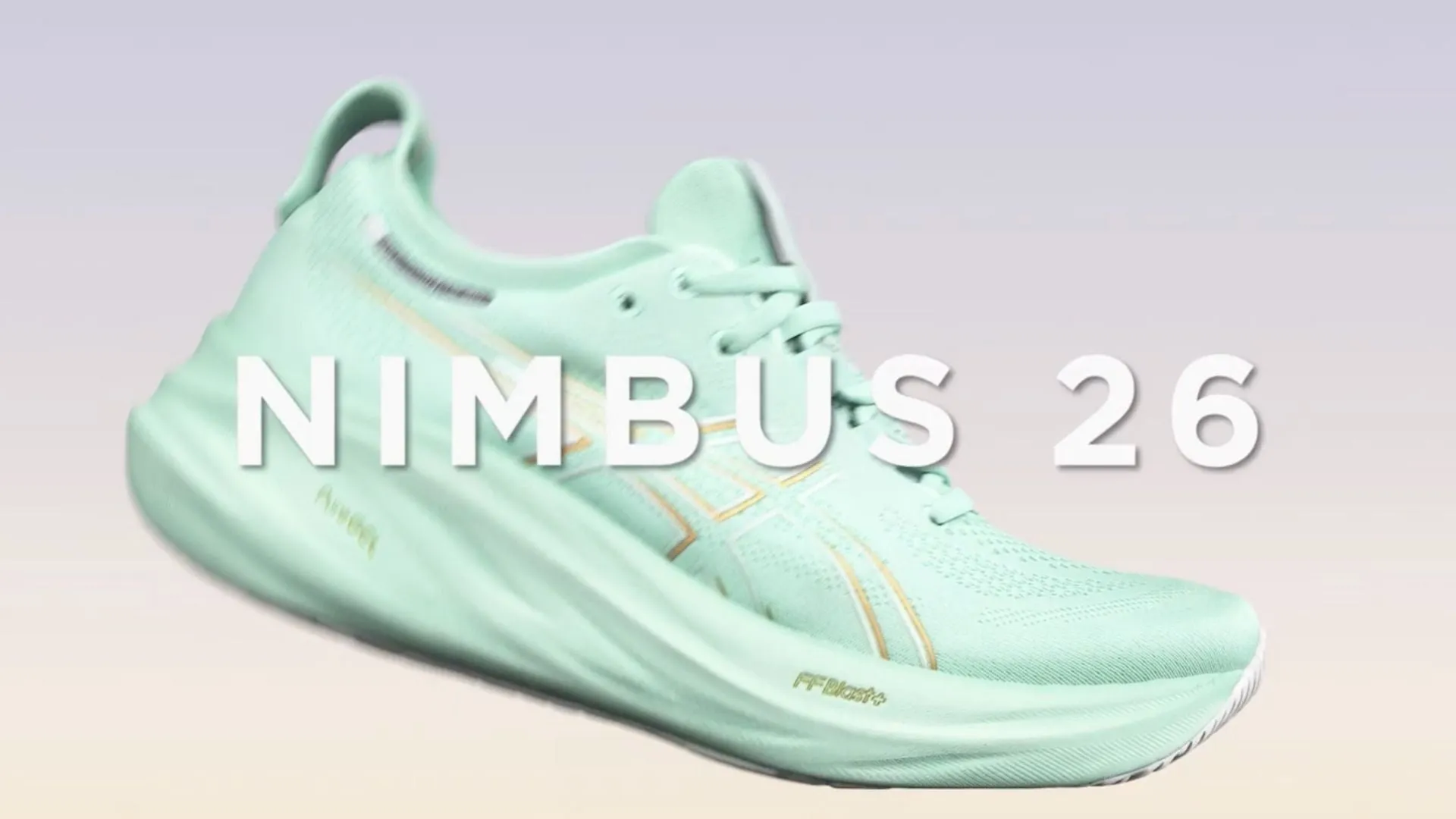 Asics Gel Nimbus 26 - French Blue - Electric Lime