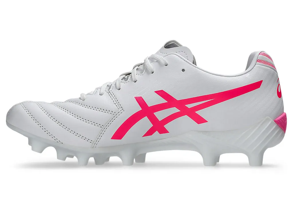 ASICS MEN'S LETHAL FLASH IT FF 3 WHITE/PINK FOOTBALL SHOES