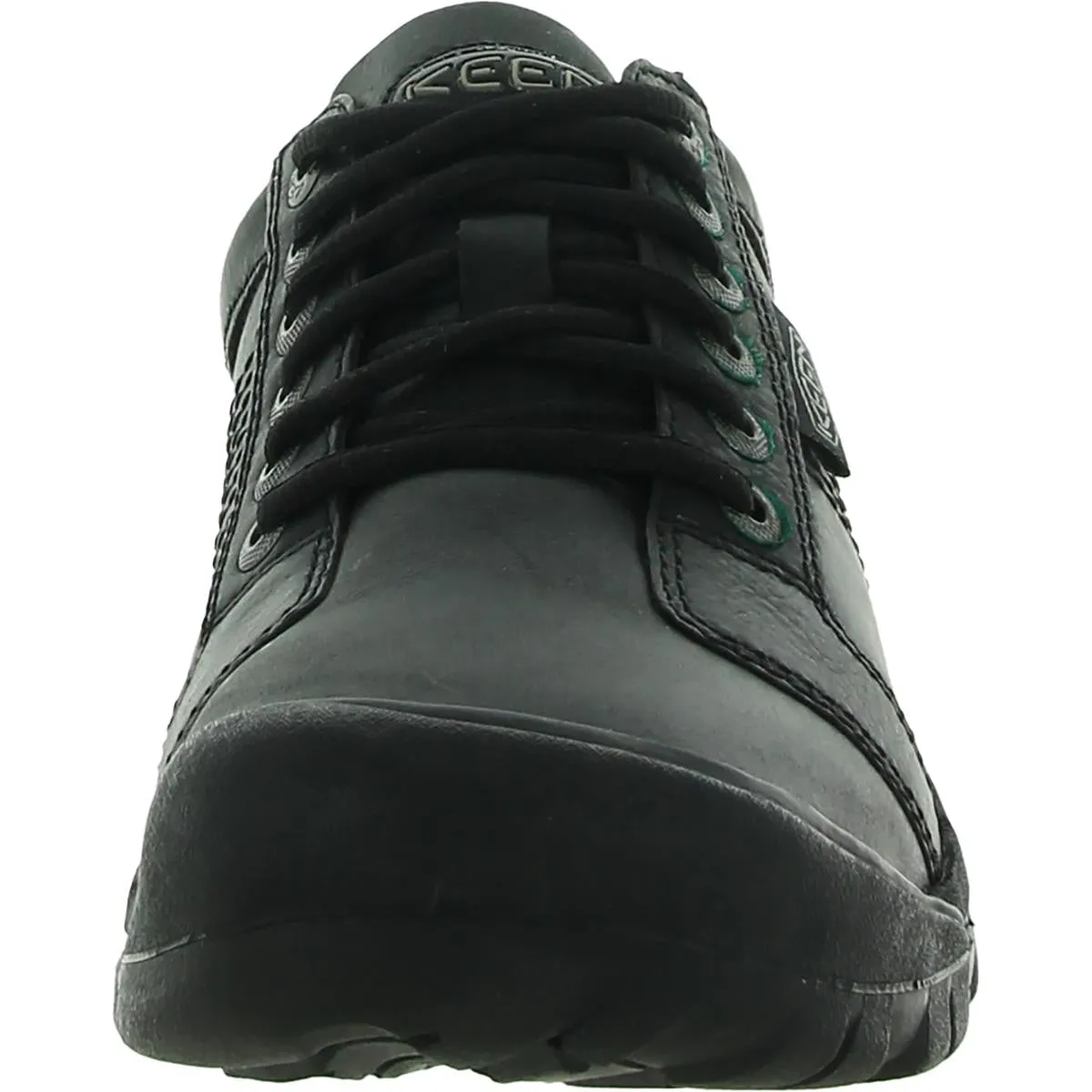 Austin Mens Leather Lace-Up Round-Toe Shoes