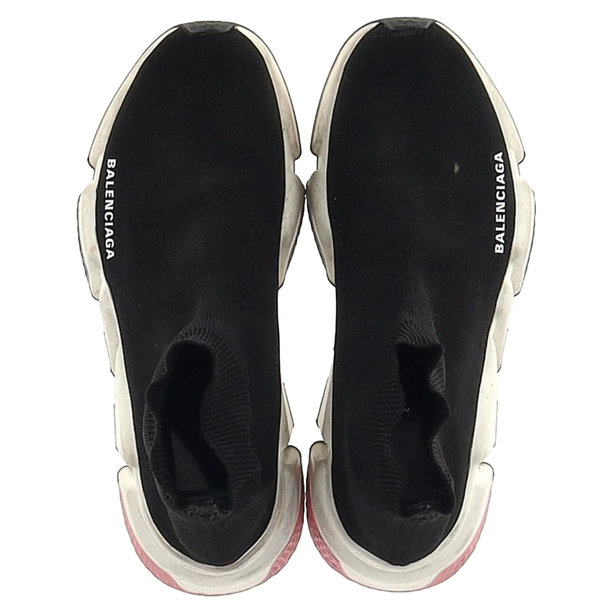 Balenciaga Speed Sneakers in Black Polyester