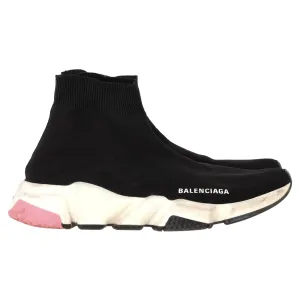 Balenciaga Speed Sneakers in Black Polyester
