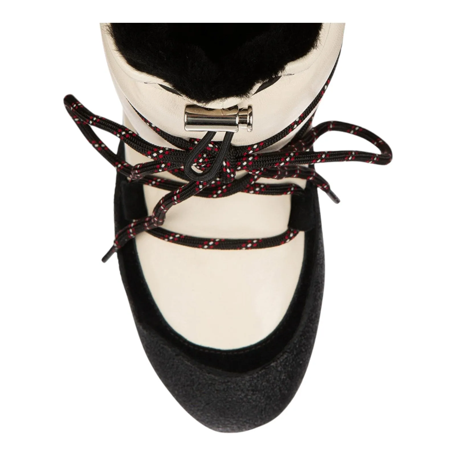 Bally Candye 6228429 Women's Bone Lamb Nappa Leather Winter Boots