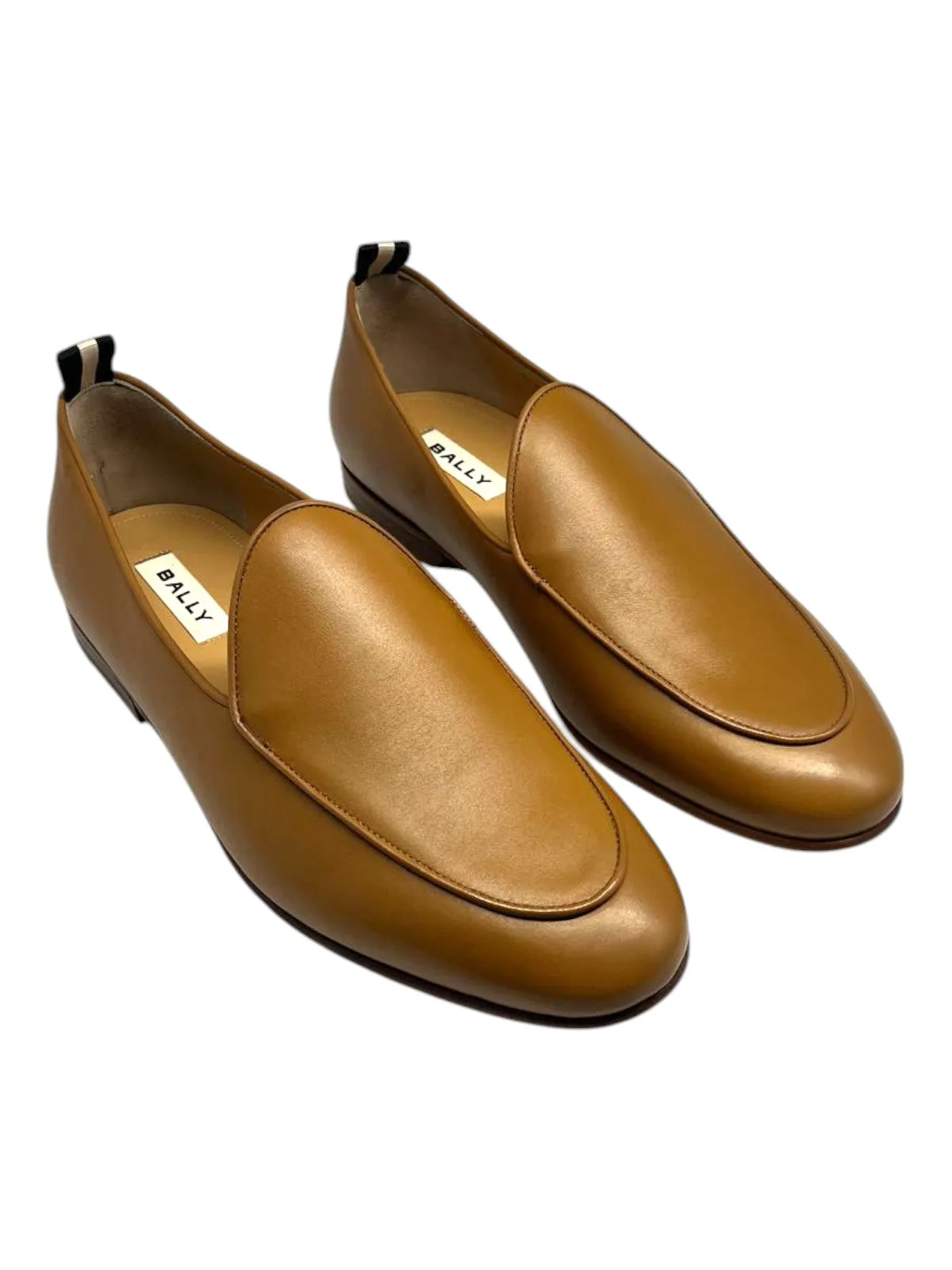 Bally Geremy 6304151 Men's Deserto Calf Plain Leather Loafers