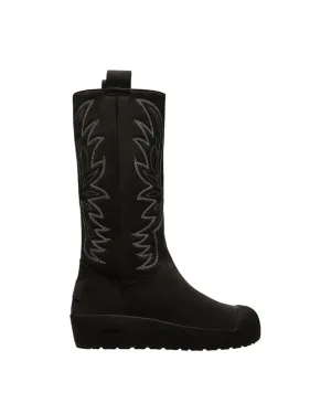 Bally Montana 6302931 Men's Black Leather Knee-High Boots