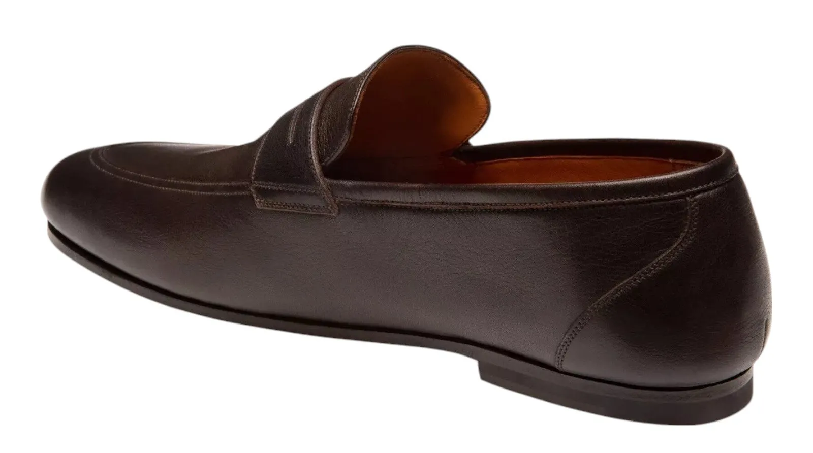 Bally Plator 6228827 Men's Prune Calf Plain Leather Loafers