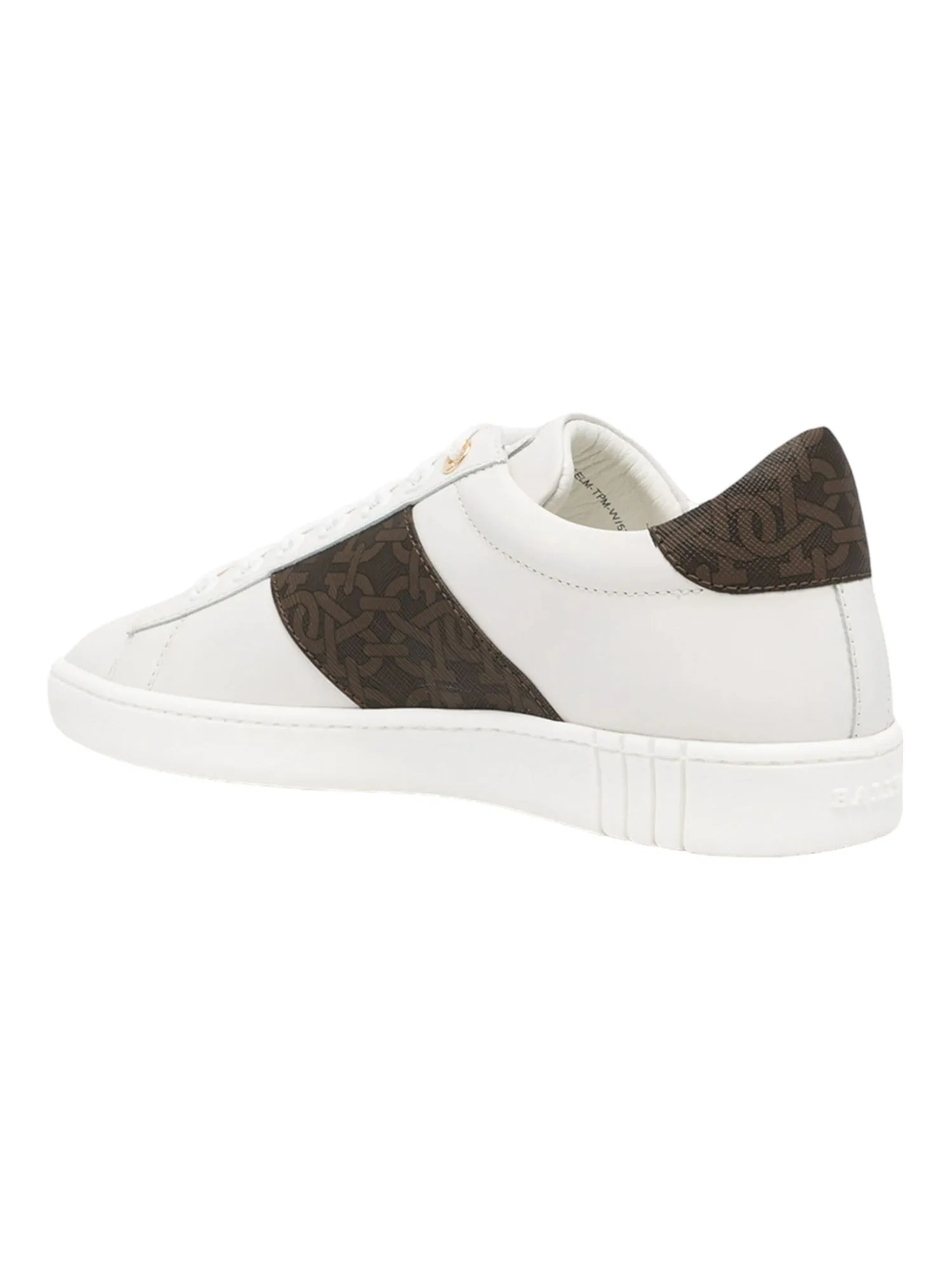Bally Wilelm Men's 6239922 White Leather Sneakers