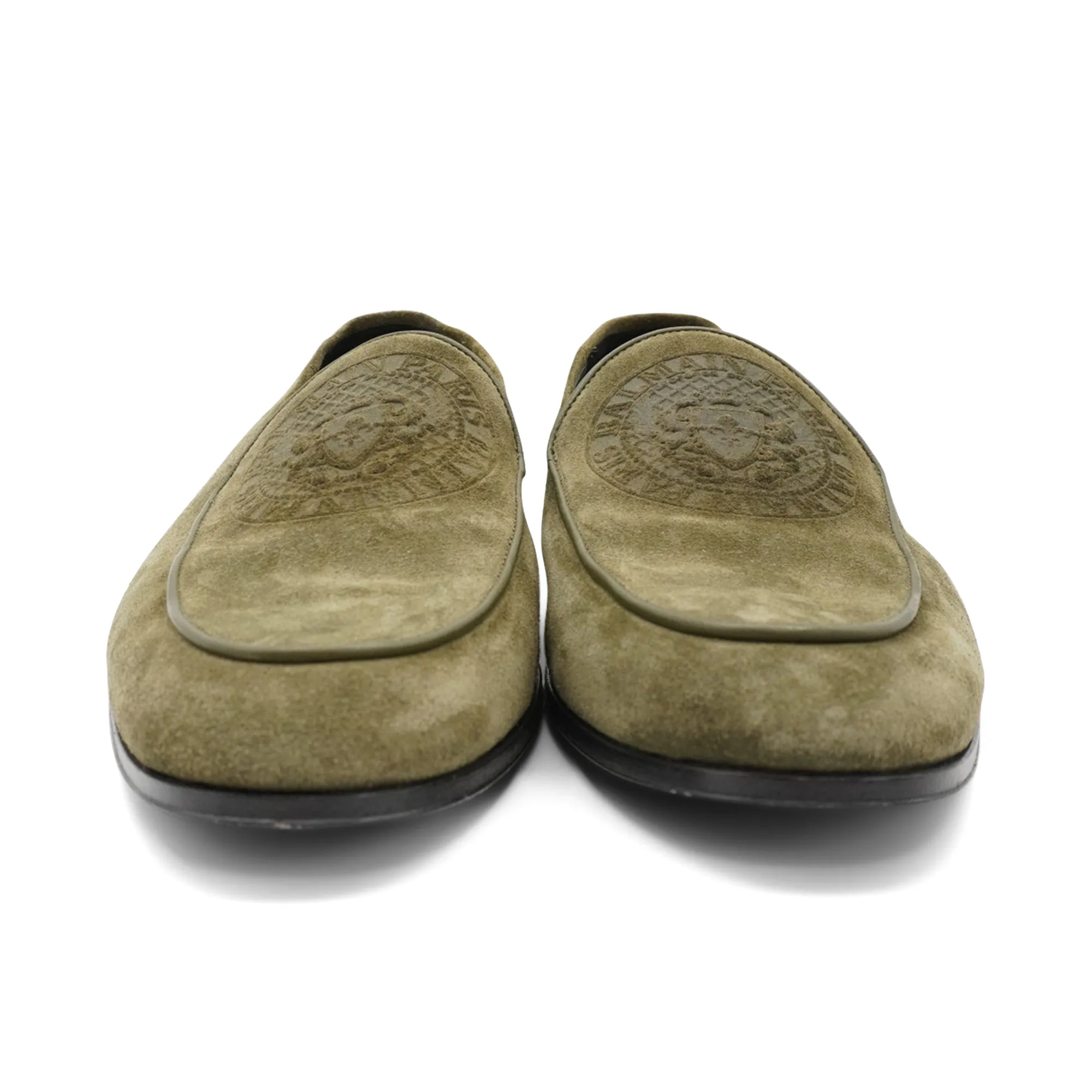 Balmain Suede Loafers - Men's 42