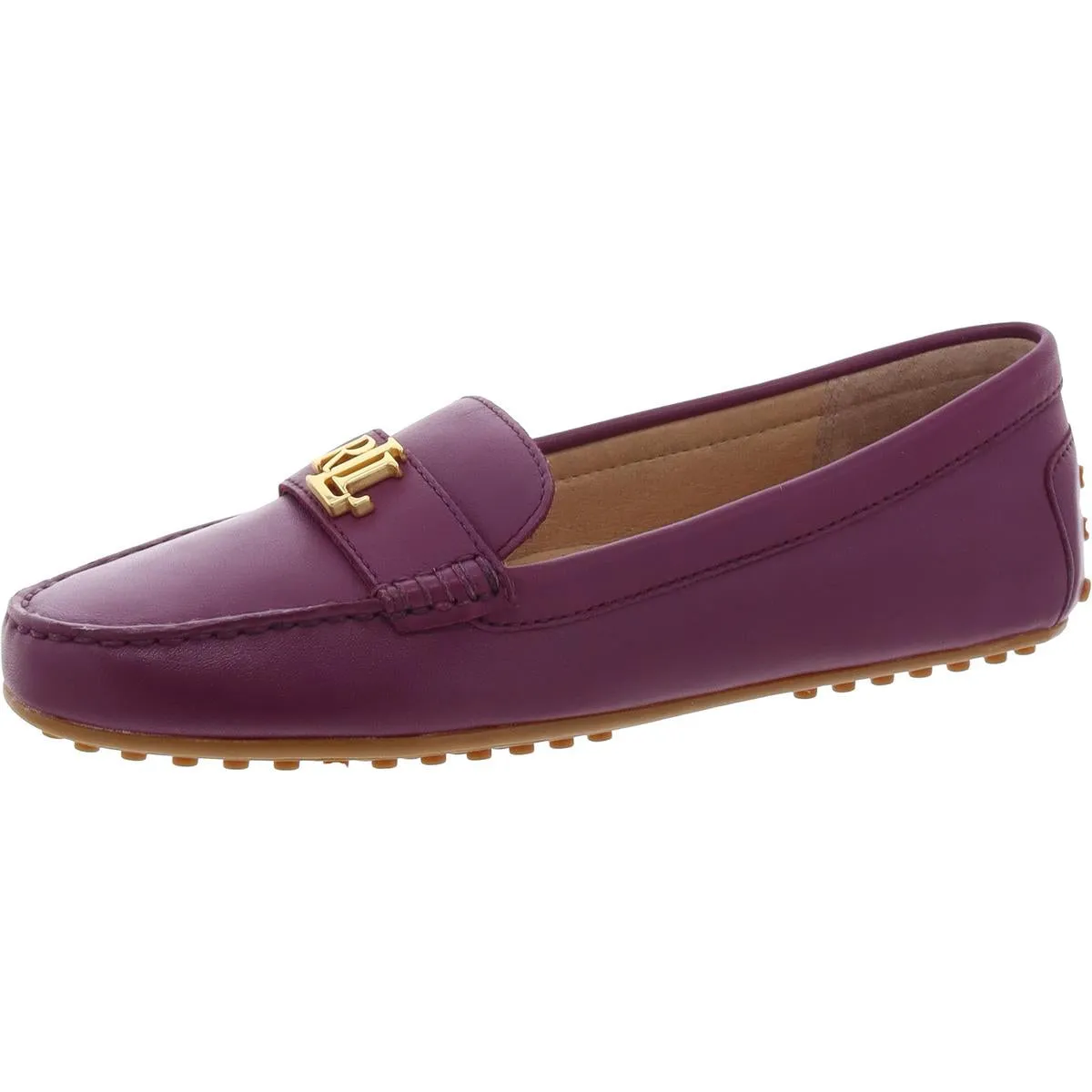 Barnsbury Womens Leather Driving Loafers