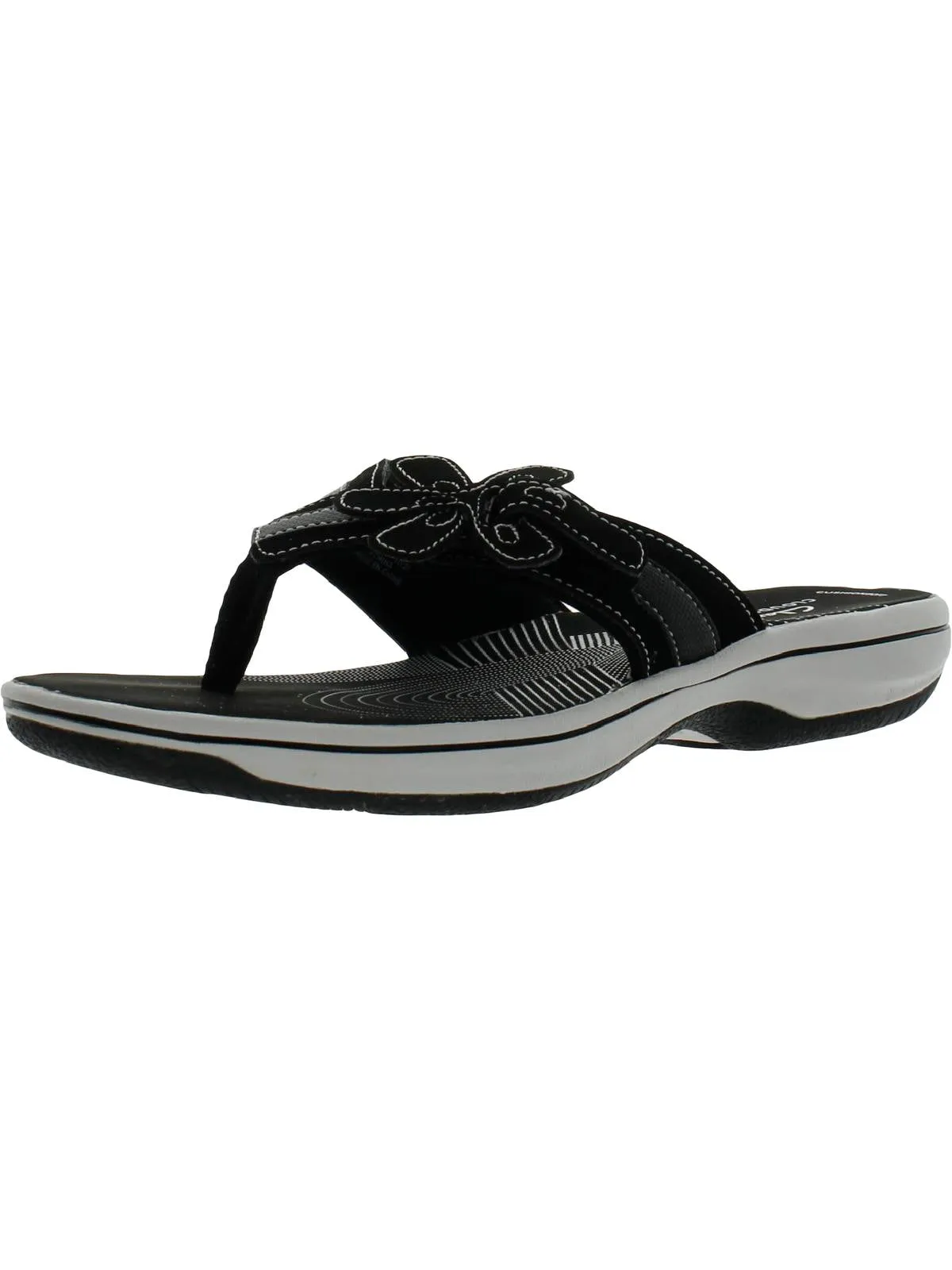 Brinley Flora H Womens Slides Slip On Thong Sandals