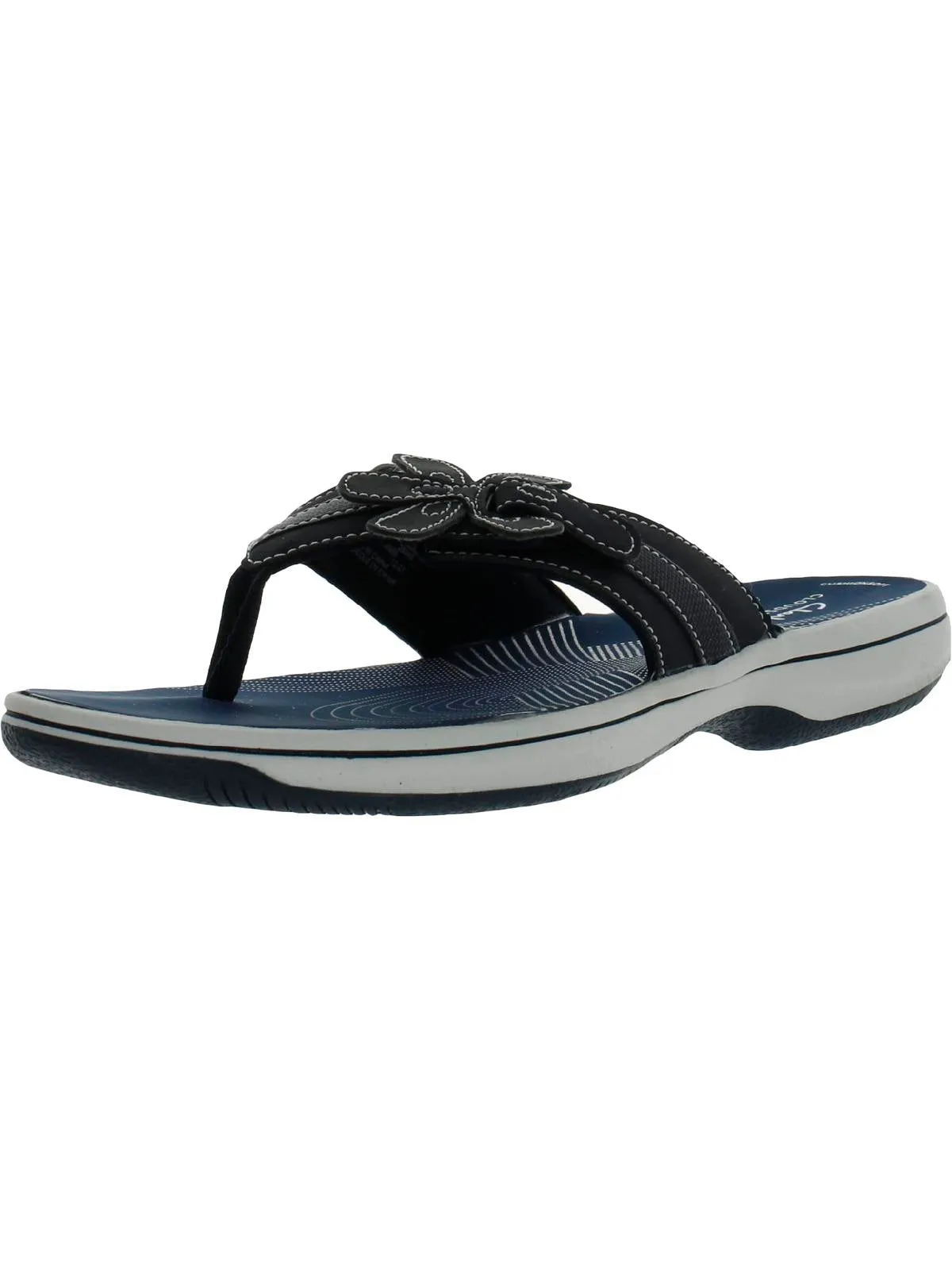 Brinley Flora H Womens Slides Slip On Thong Sandals