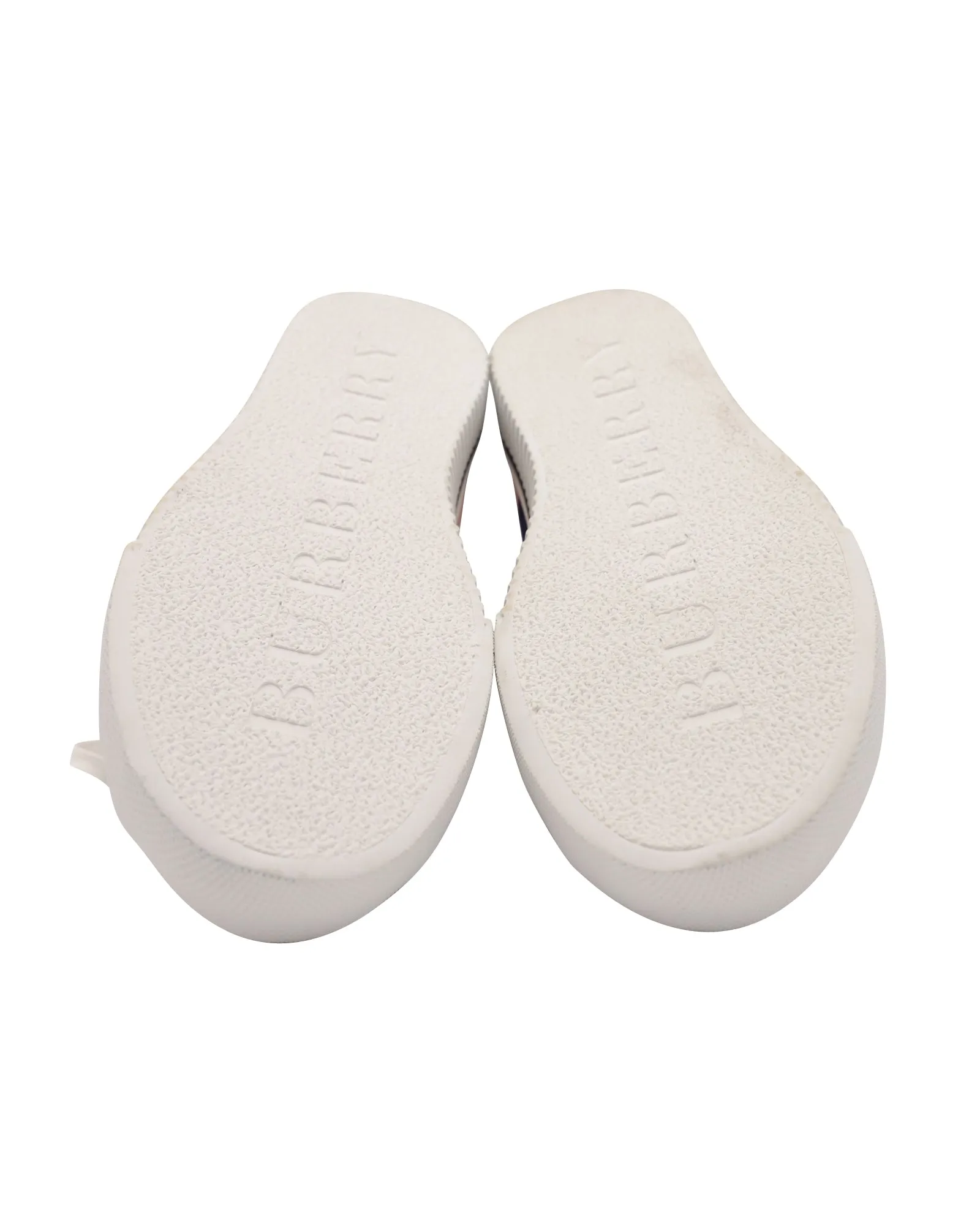 Burberry Birdskingly Sneaker in Pink Canvas