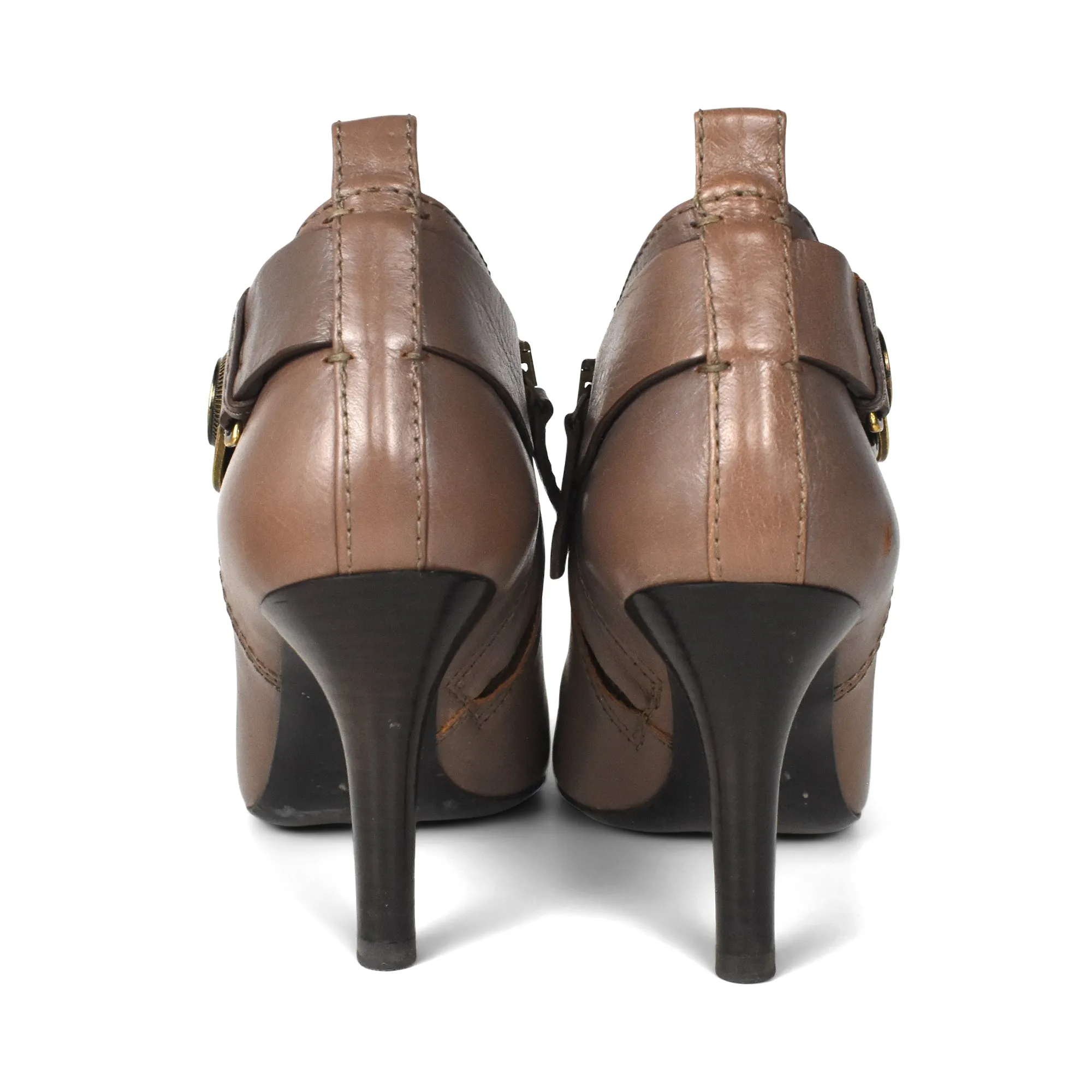 Burberry 'Medallion' Ankle Boots - Women's 36