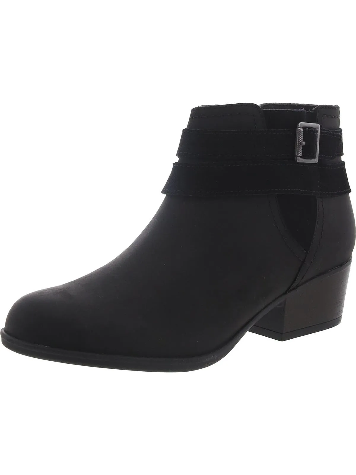 Cail Chelsea Womens Leather Zip Up Ankle Boots