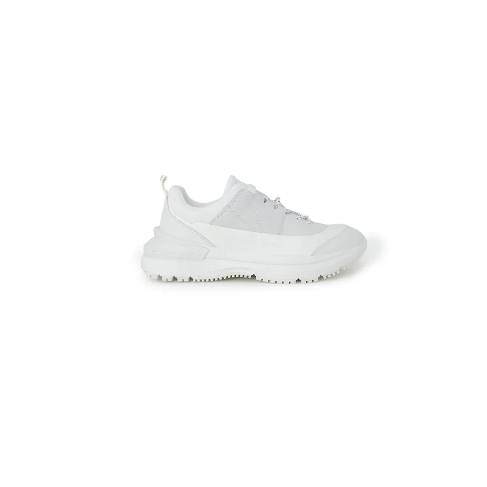 Calvin Klein Jeans White Suede Leather Sneaker