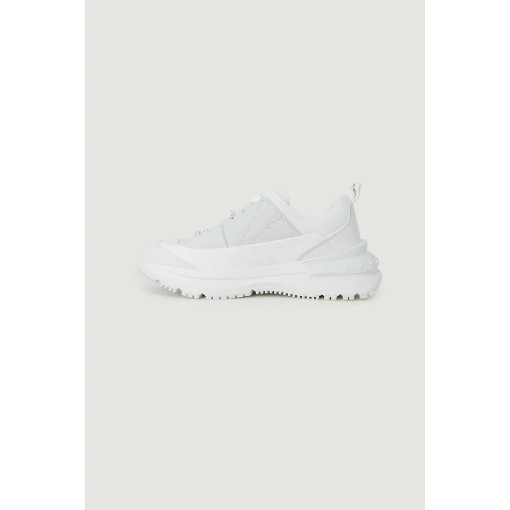 Calvin Klein Jeans White Suede Leather Sneaker
