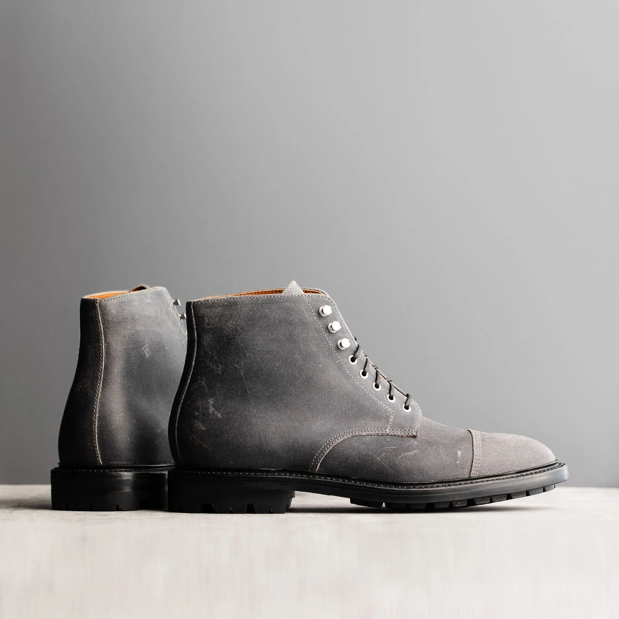 Cap Toe Boot Frost Waxed Commander
