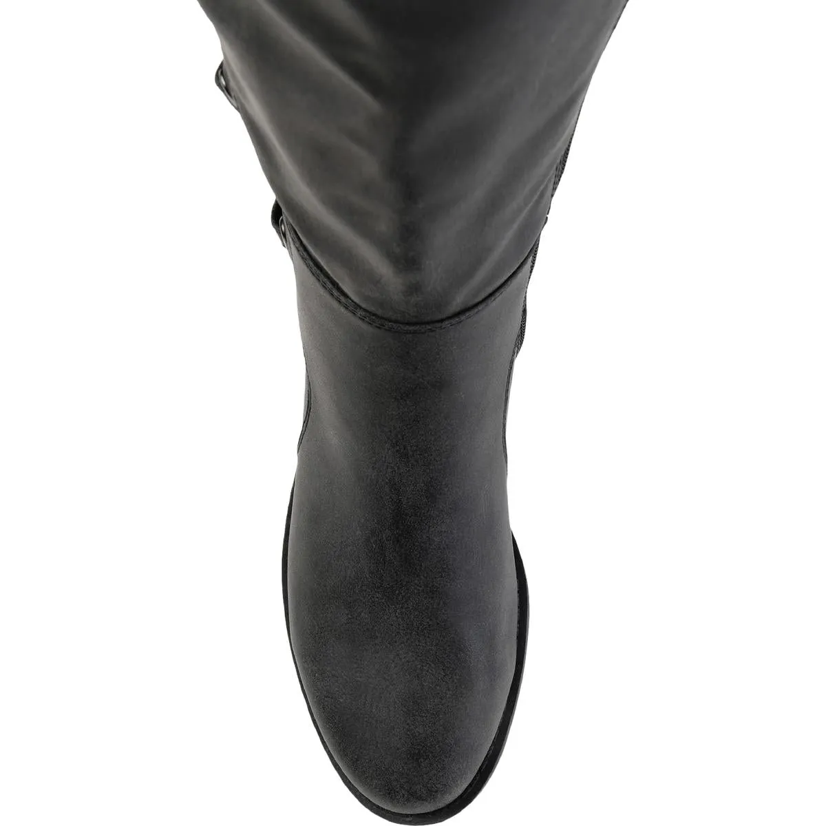 Carly Womens Wide Calf Almond Toe Knee-High Boots