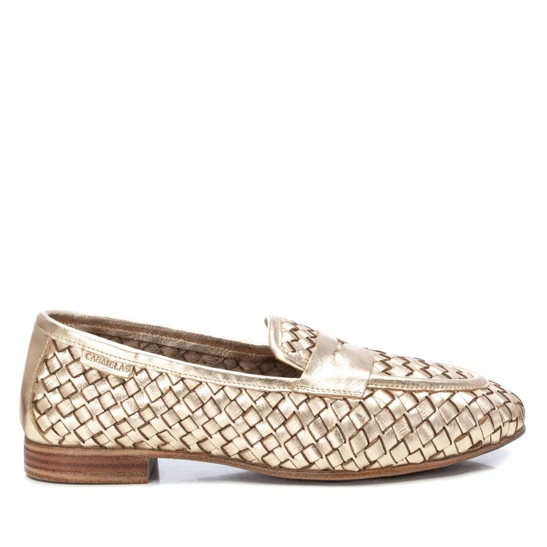 Carmela Leather Collection Women's Braided Flats by Xti