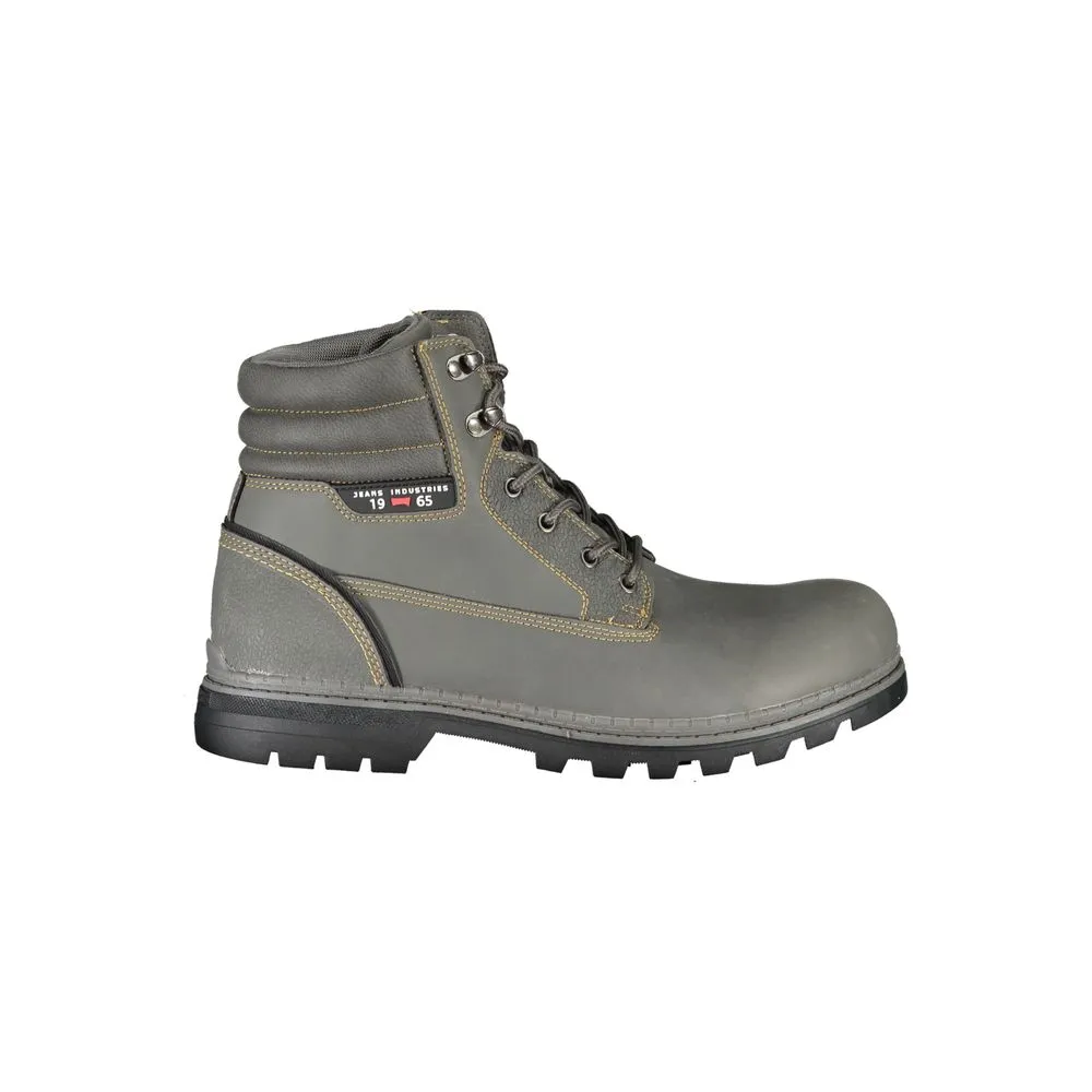 Carrera Chic  Lace-Up Boots with Contrast Men's Details