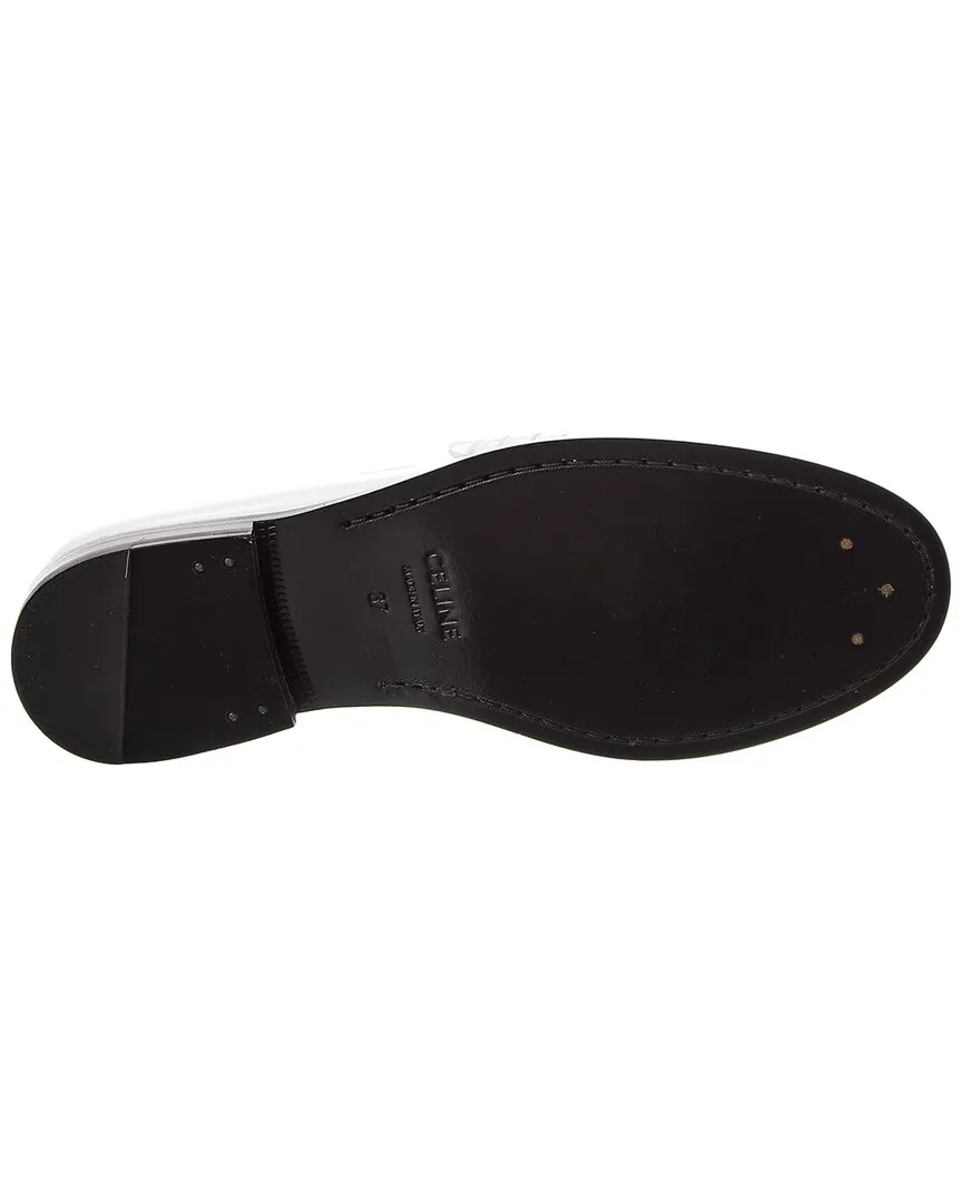 CELINE Luco Chain Leather Loafer