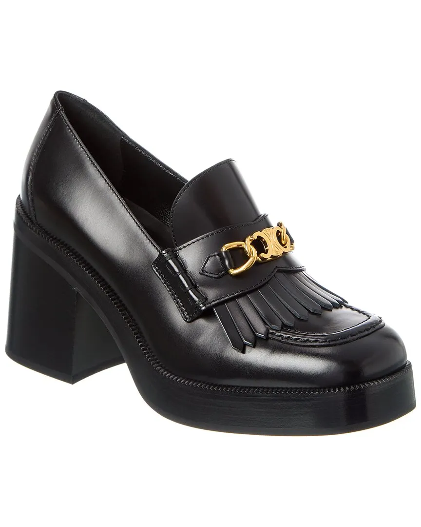 CELINE Tess Leather Loafer
