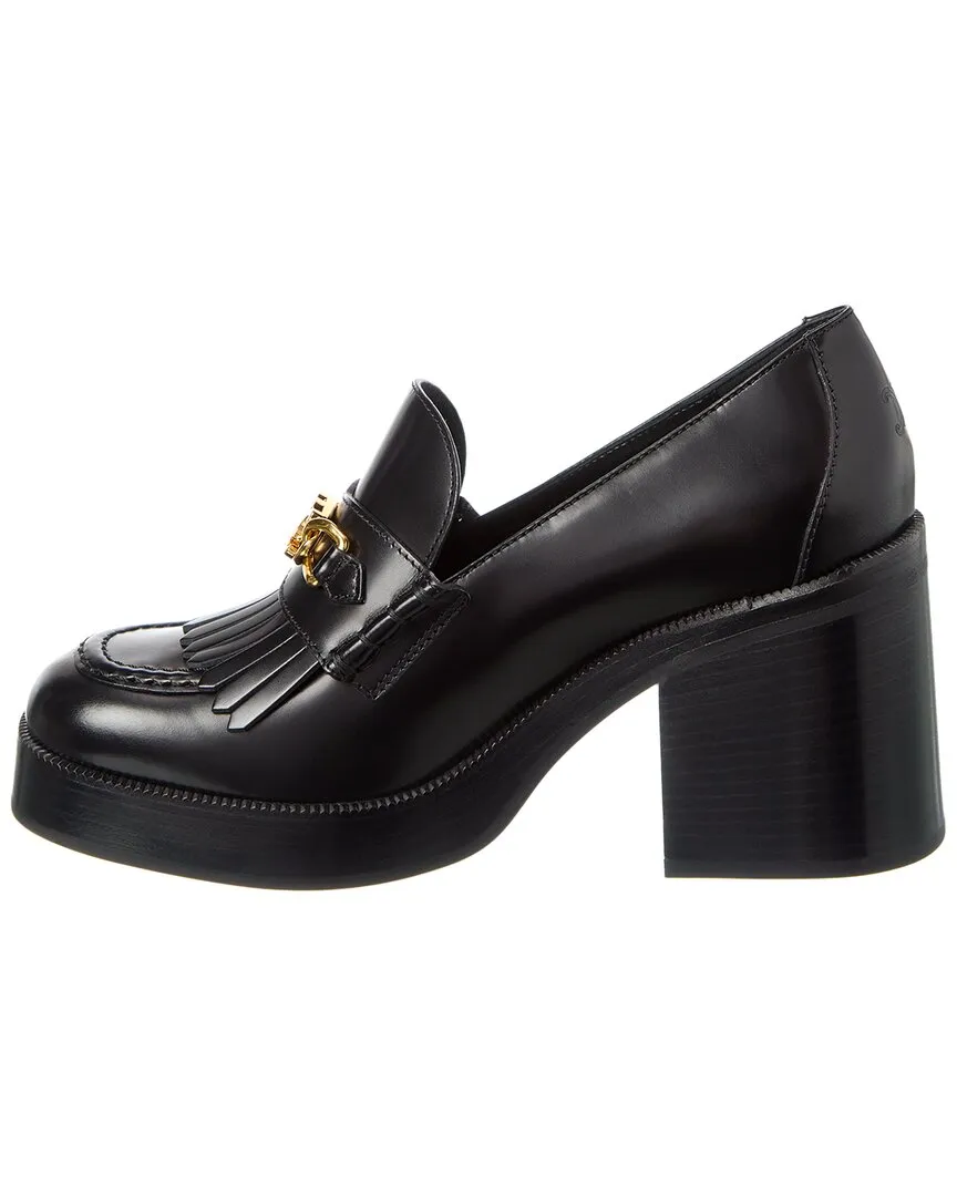 CELINE Tess Leather Loafer