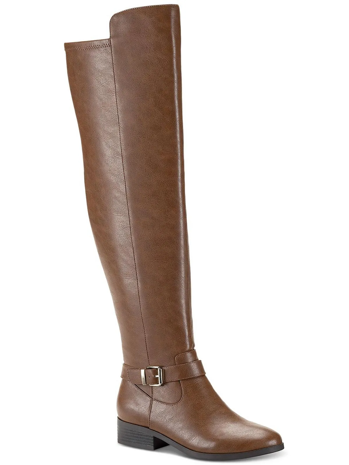 Charlaa Womens Faux Leather Tall Over-The-Knee Boots