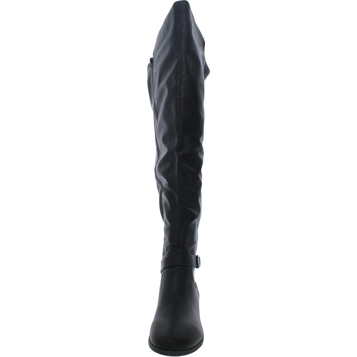 Charlaa Womens Faux Leather Tall Over-The-Knee Boots