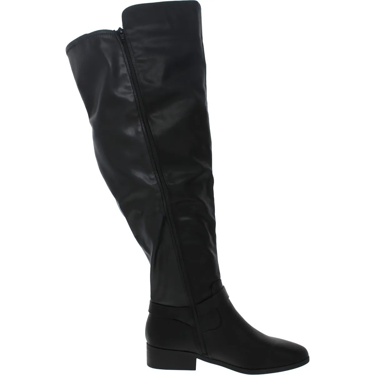 Charlaa Womens Faux Leather Tall Over-The-Knee Boots