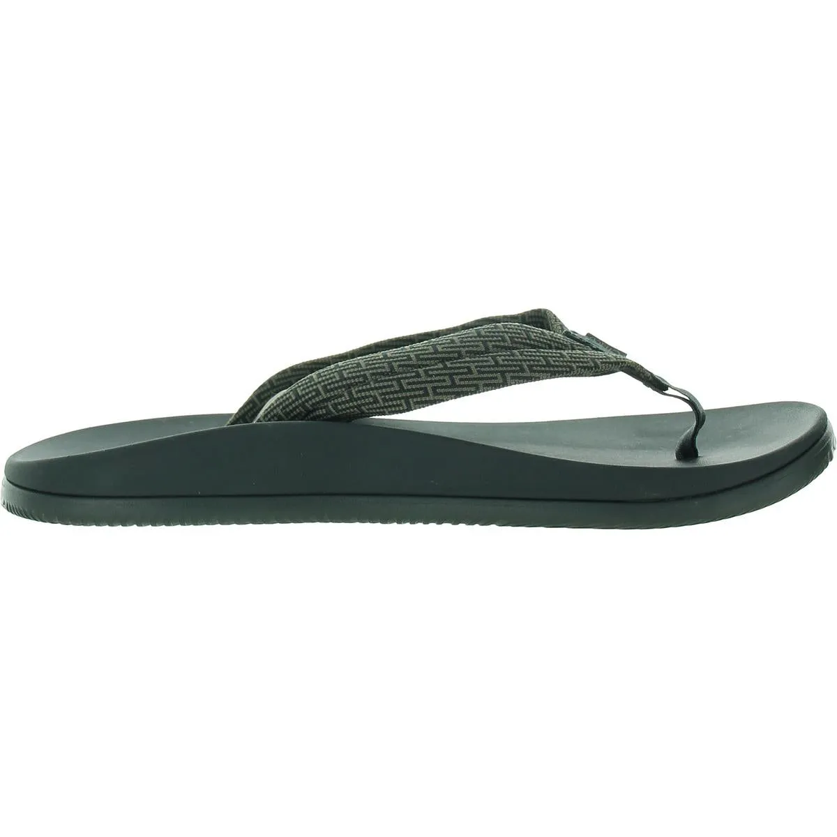 Chillos Mens Printed Knit Flip-Flops