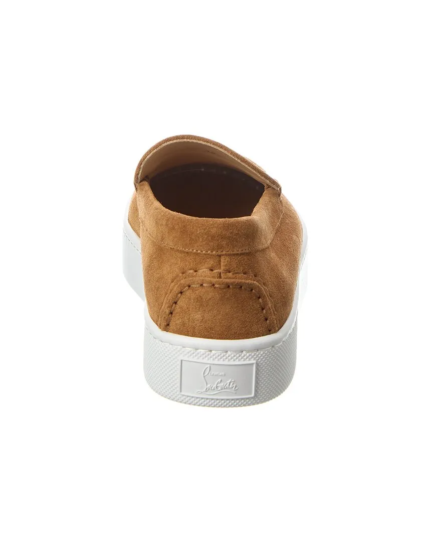 Christian Louboutin Paqueboat Suede Platform Sneaker