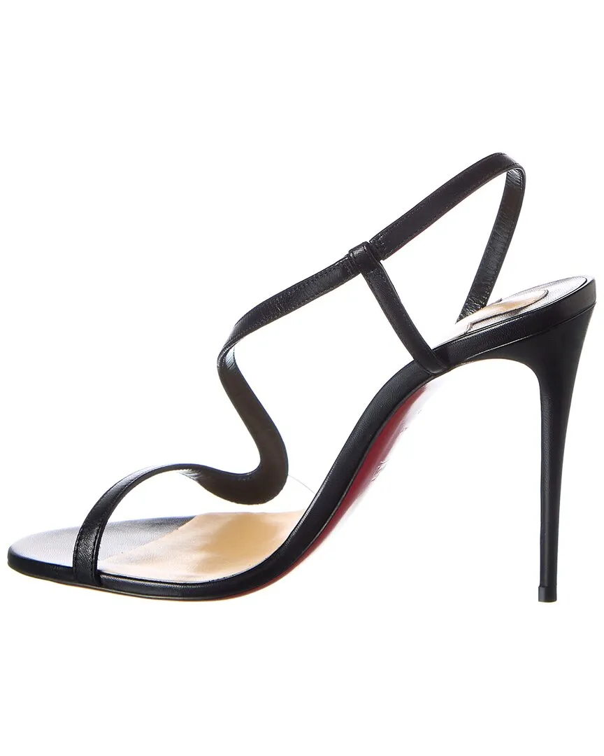 Christian Louboutin Rosalie 100 Leather Sandal