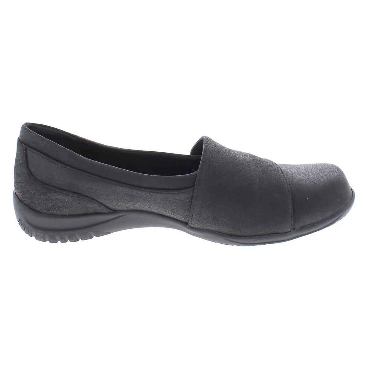 Cinnamon Womens Faux Leather Square Toe Loafers