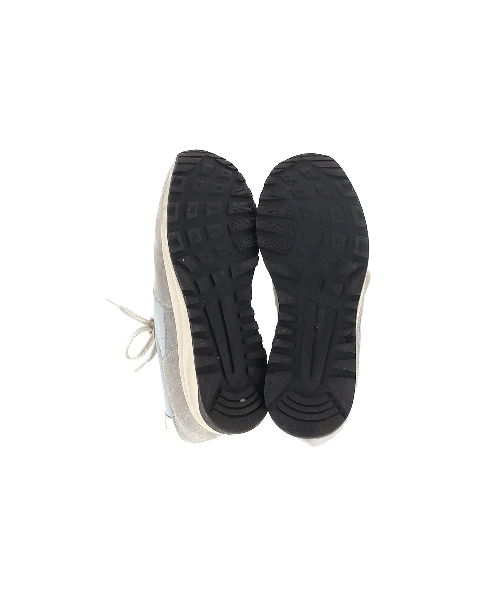 Common Projects Track 80 Sneakers in Grey Suede
