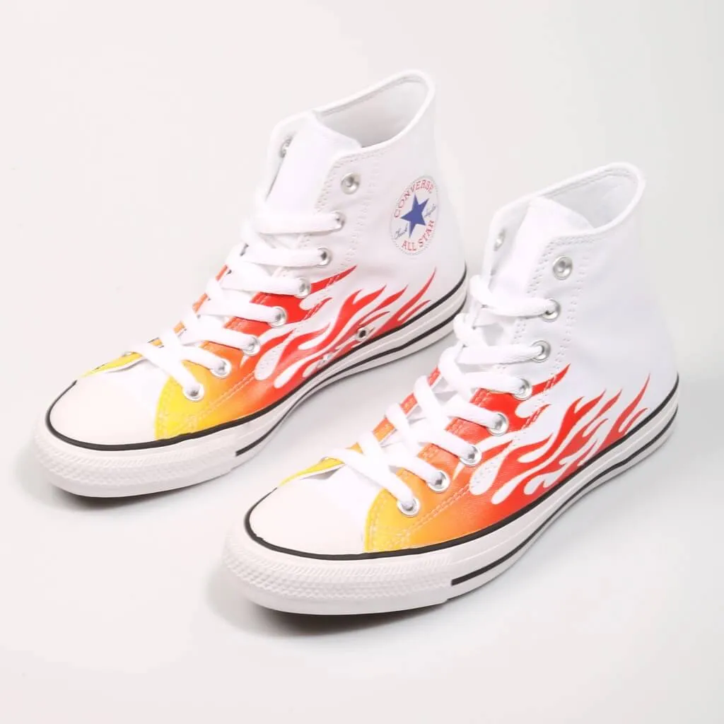Converse Chuck Taylor All Star Men's High Archive Print White Hi Shoes
