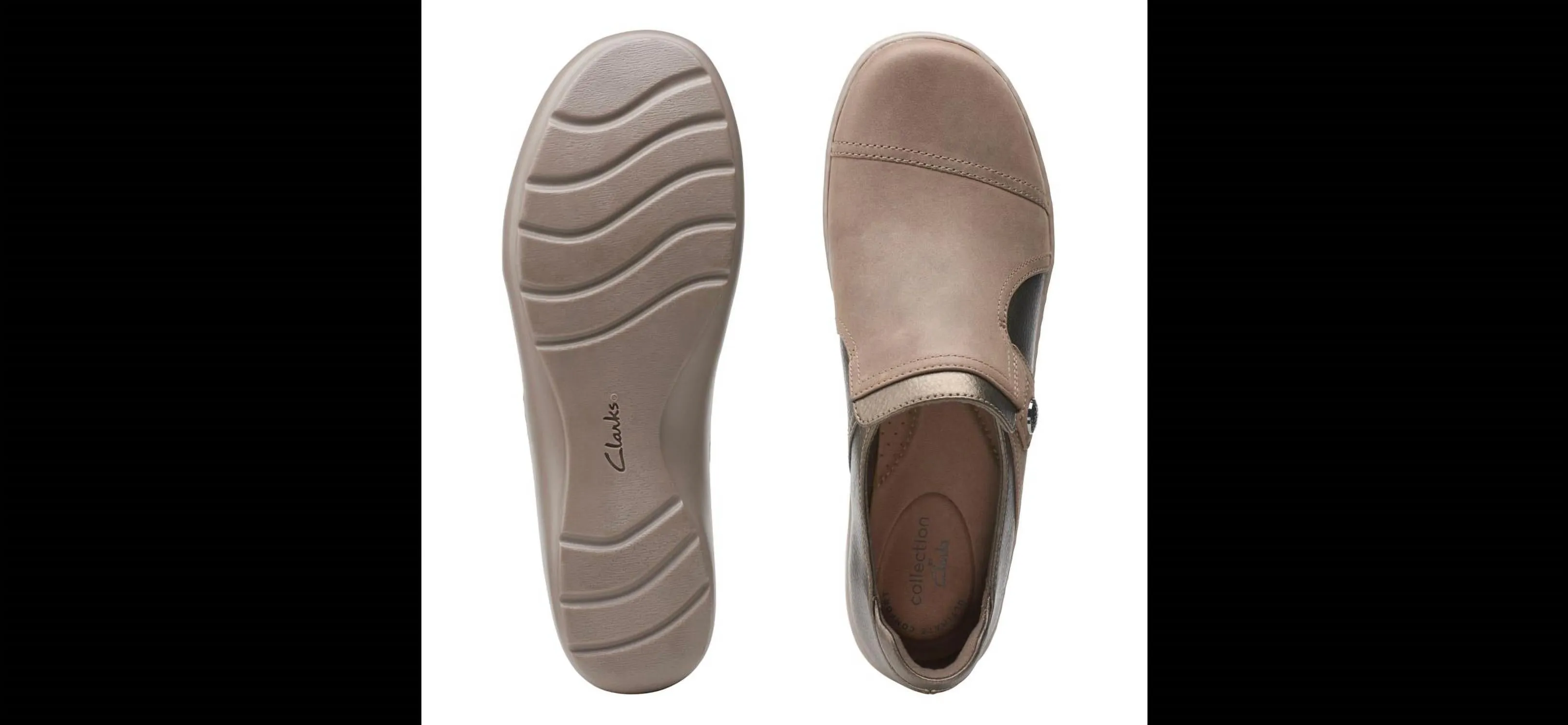 Cora Poppy Loafer In Taupe Combi