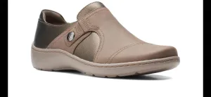 Cora Poppy Loafer In Taupe Combi