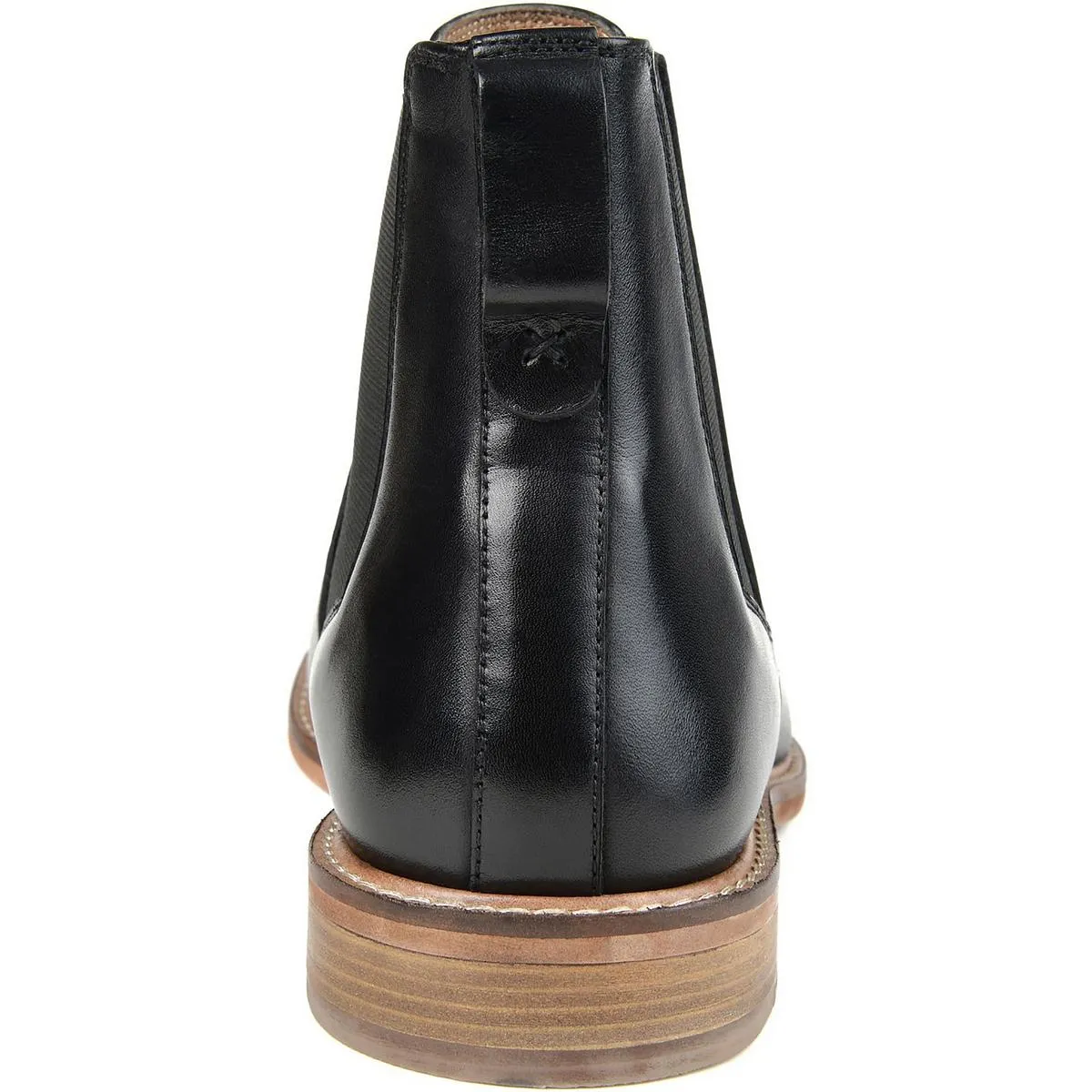 Corbin Mens Leather Embossed Chelsea Boots