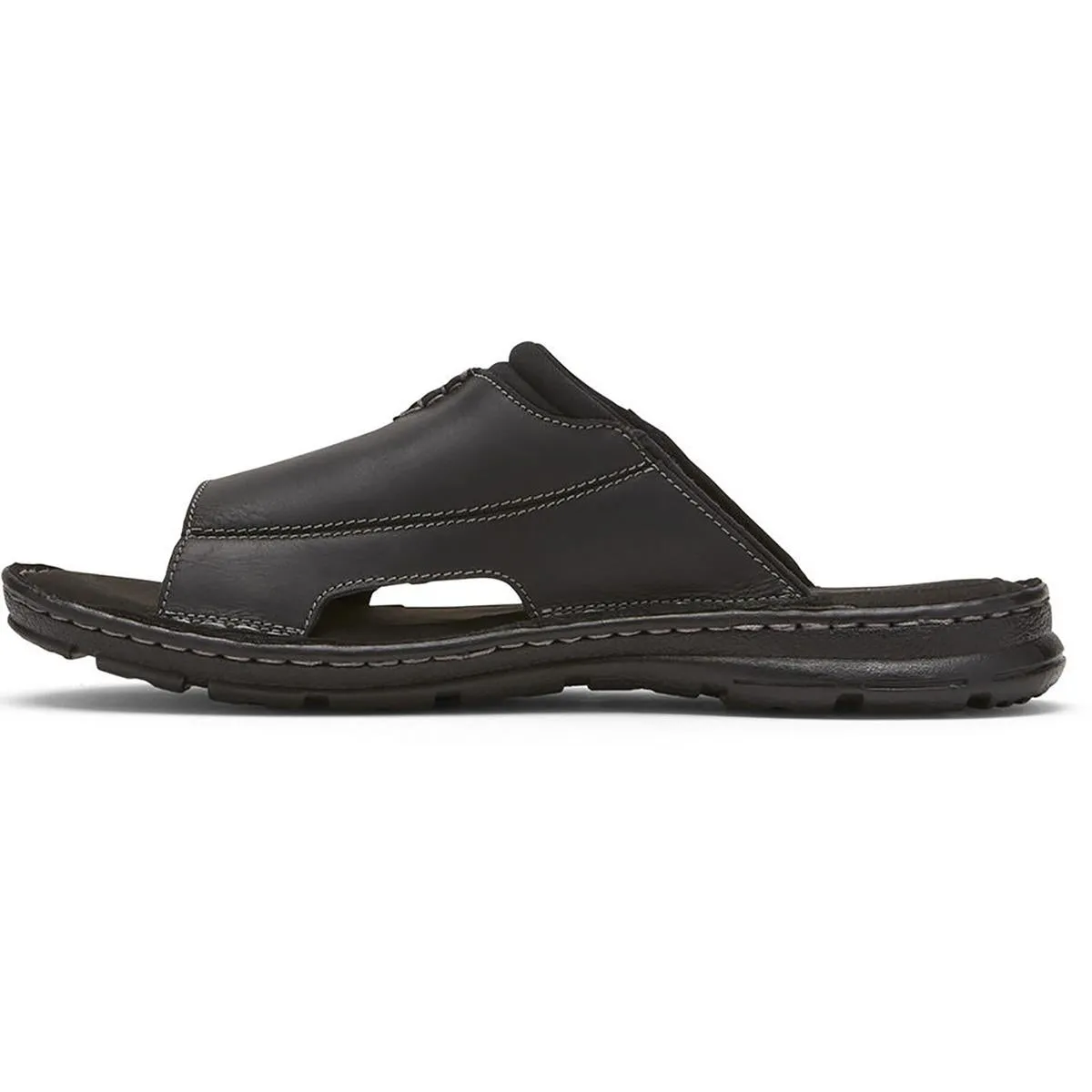 Darwyn 2 Mens Slip On Open Toe Slide Sandals