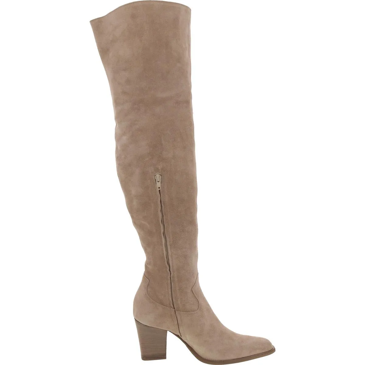 Daxton Womens Suede Tall Over-The-Knee Boots