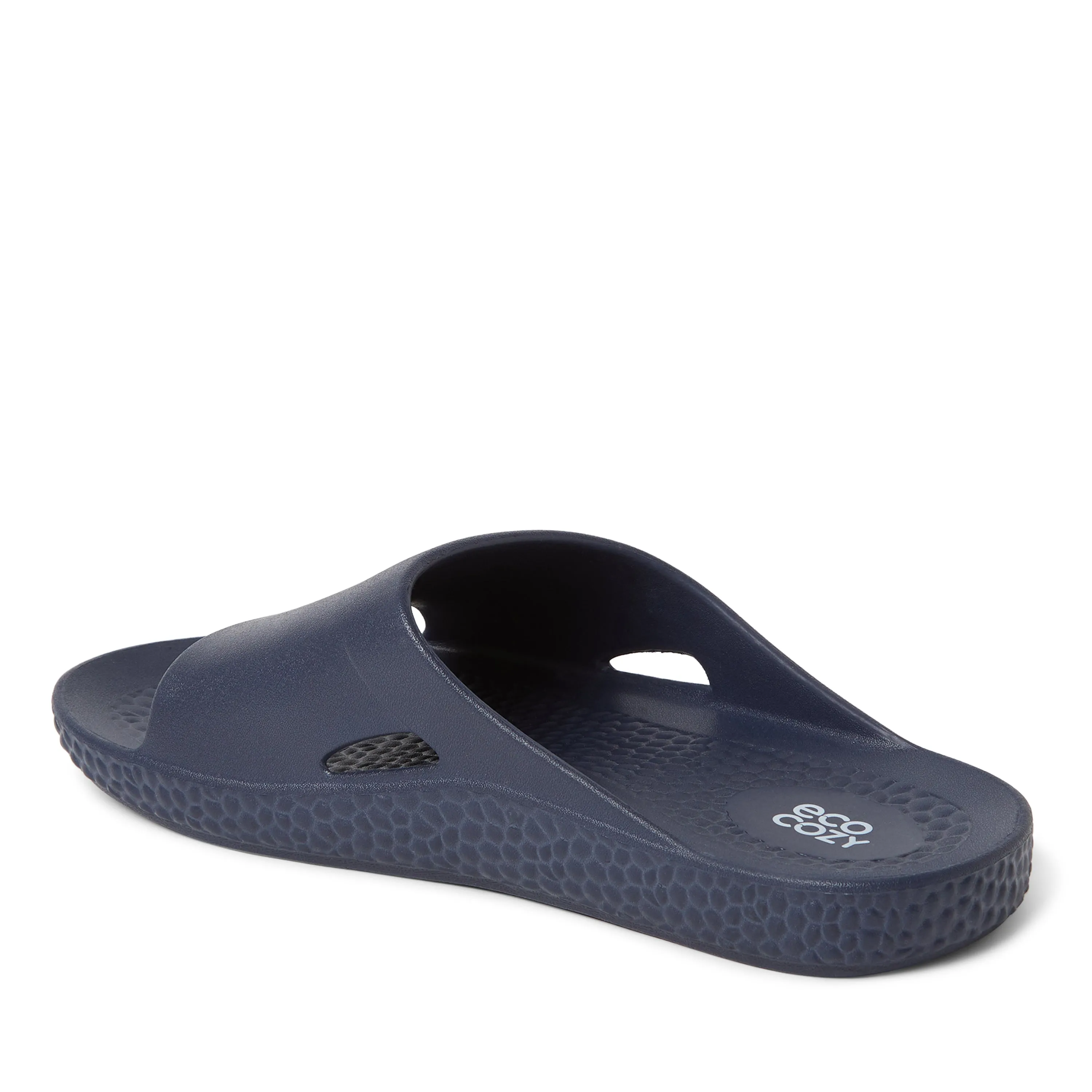 Dearfoams EcoCozy Men's Sustainable Comfort Slide Sandal
